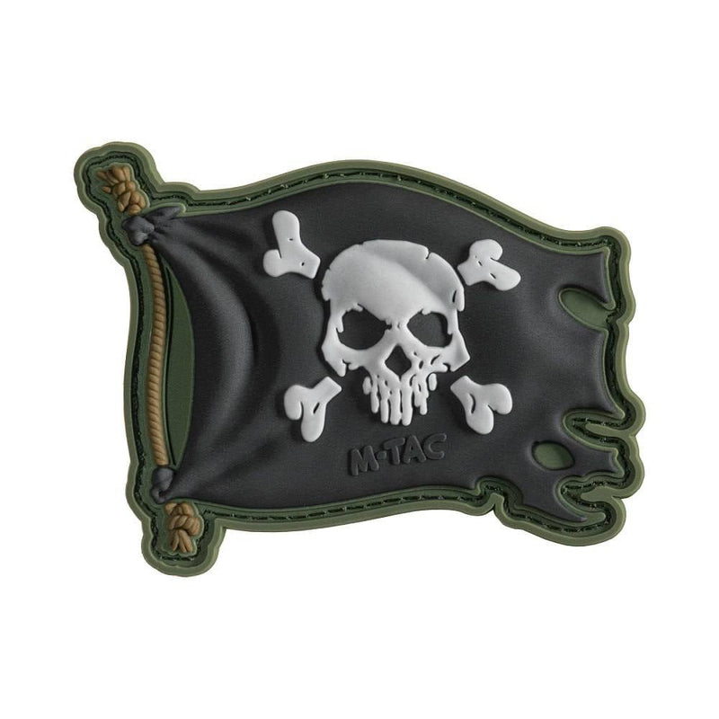 Load image into Gallery viewer, M-Tac Morale Patch Jolly Roger Pirate Flag
