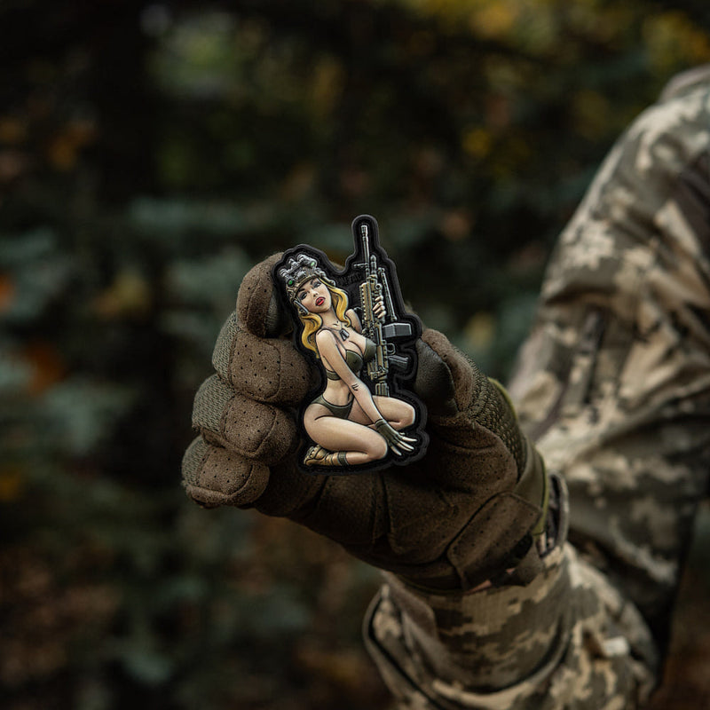 Load image into Gallery viewer, M-Tac Morale Patch Tactical Girl
