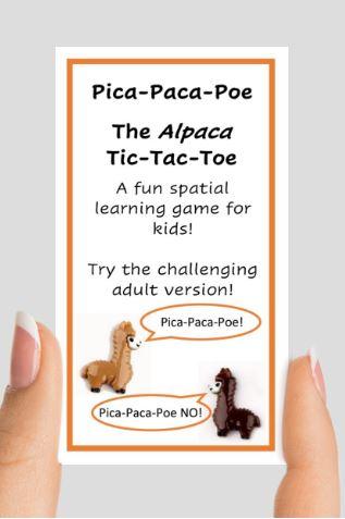 Load image into Gallery viewer, Pica Paca Poe - Alpaca Tic-Tac-Toe Game
