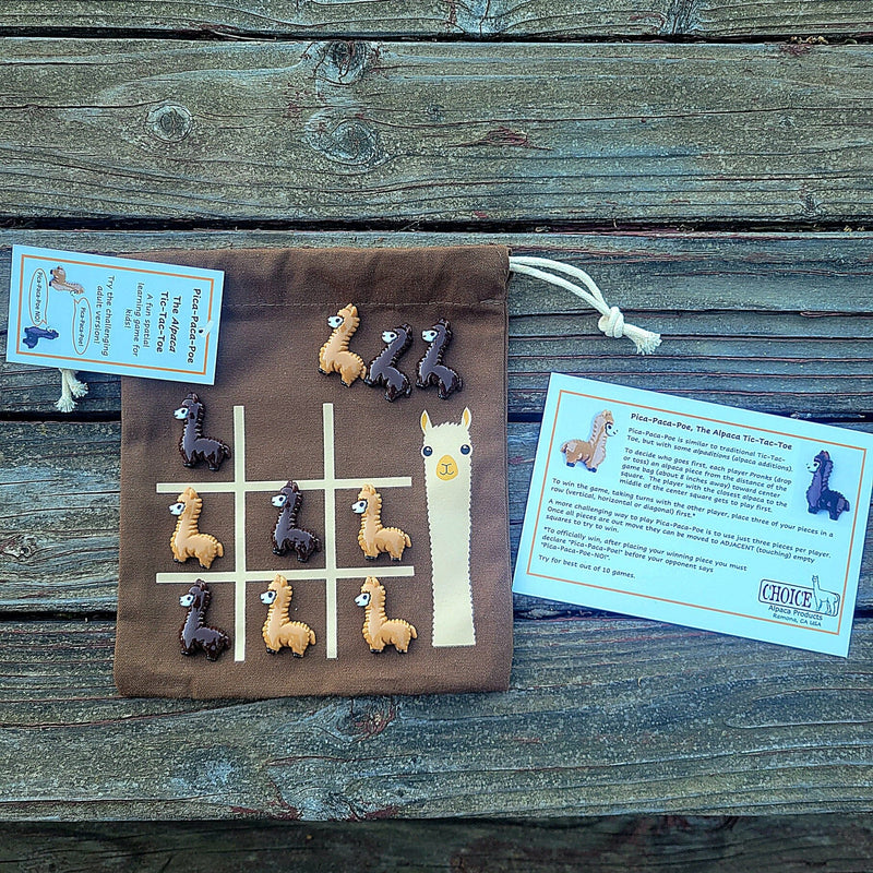 Load image into Gallery viewer, Pica Paca Poe - Alpaca Tic-Tac-Toe Game
