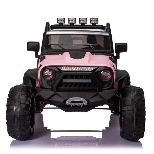 Load image into Gallery viewer, PINK Kids 24V Ride On Car Truck with Remote Control and 400W Electric Power
