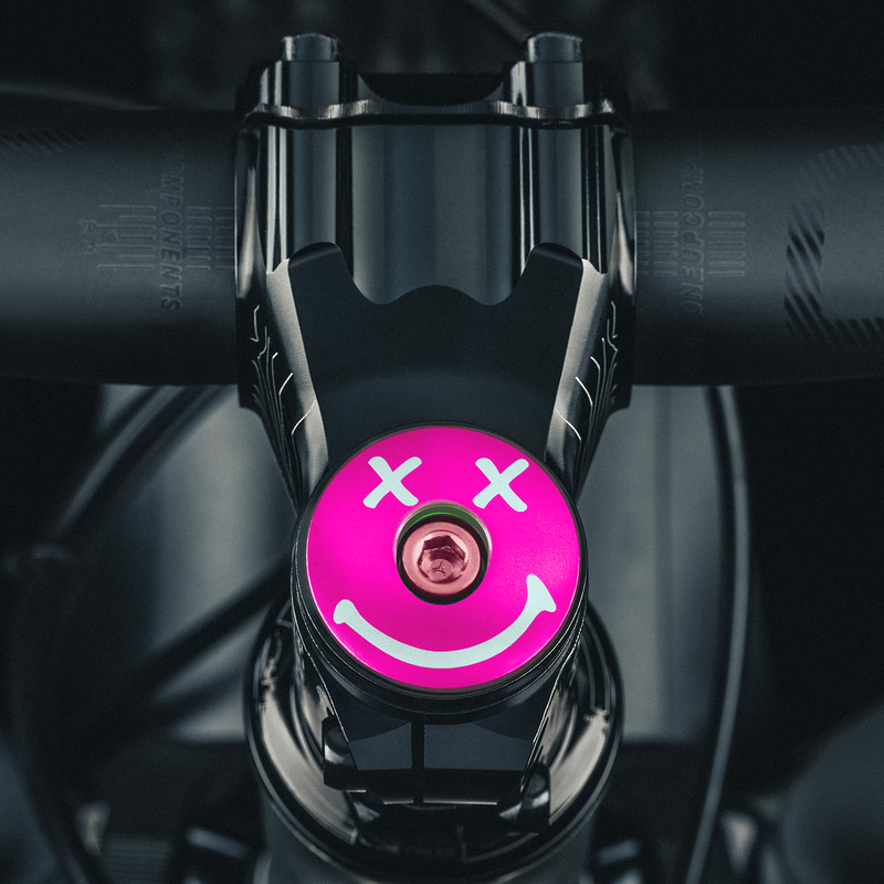 Load image into Gallery viewer, Dead Smile Bicycle Headset Cap
