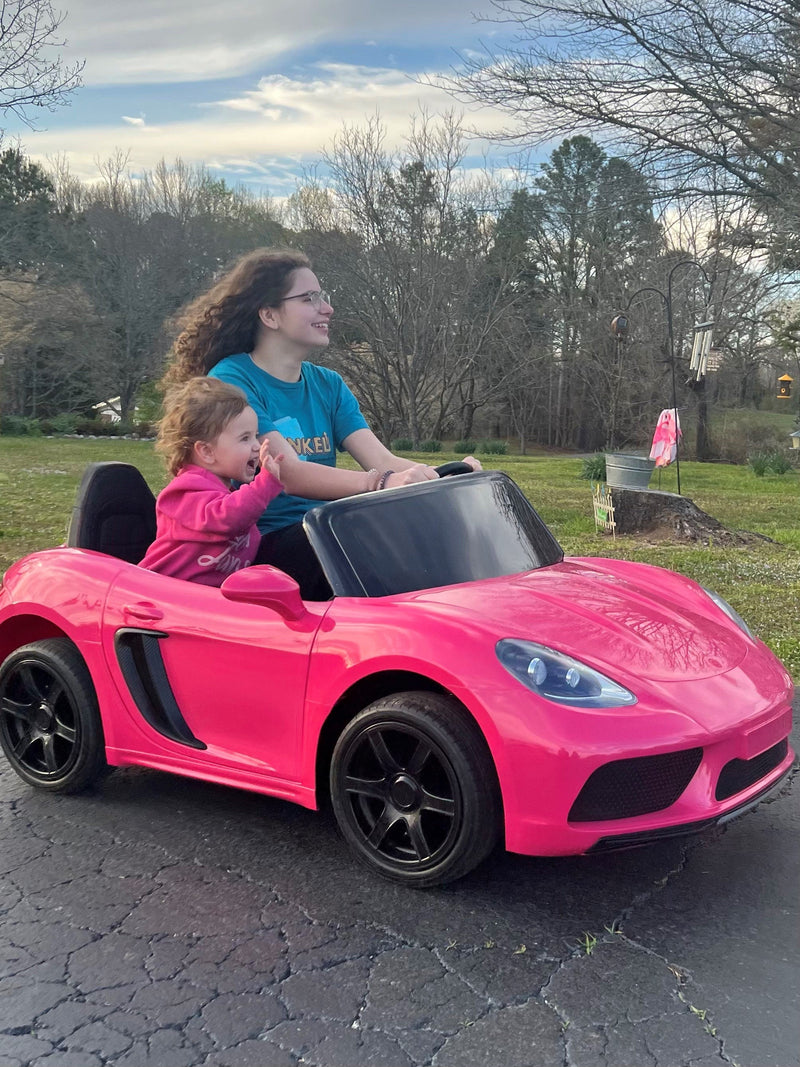 Load image into Gallery viewer, 2 Seater Porsche Style Ride On Electric Car For Children To Adults
