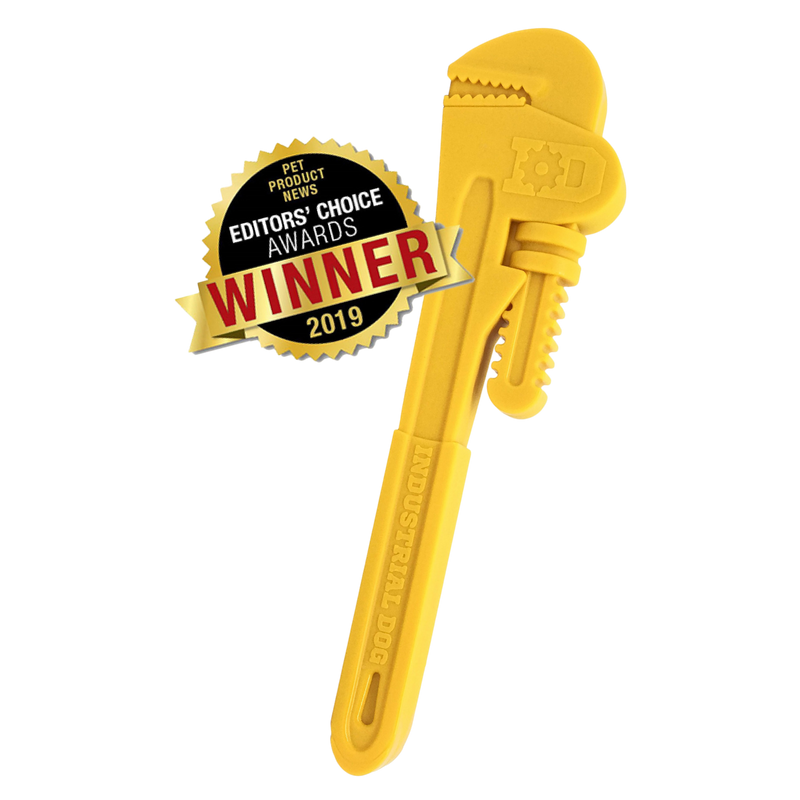 Load image into Gallery viewer, Pipe Wrench Nylon Dog Toy for Aggressive Chewers | USA Made | SodaPup
