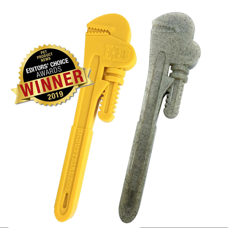 Load image into Gallery viewer, Pipe Wrench Nylon Dog Toy for Aggressive Chewers | USA Made | SodaPup
