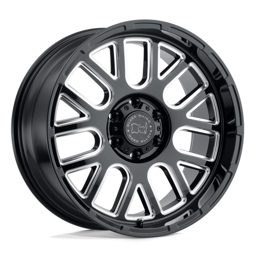 Black Rhino Hard Alloys Pismo Gloss Black W/ Milled Spokes