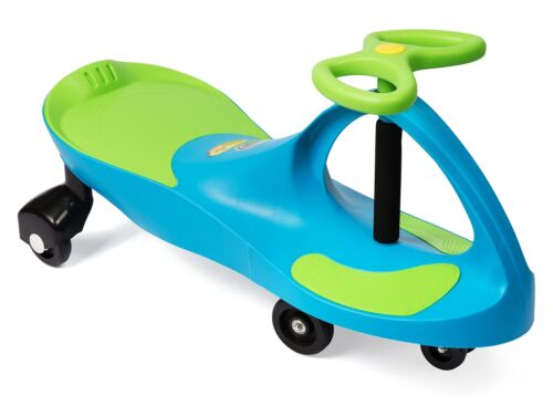 Load image into Gallery viewer, Plasmart Aqua Blue/Lime Green Plasma Car Ride On - Model PC035
