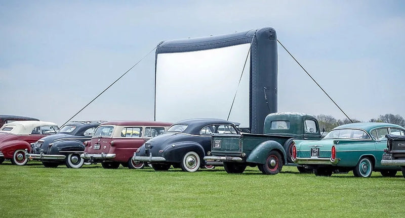 Load image into Gallery viewer, Elite Outdoor Movies Platinum 42' Inflatable Screen
