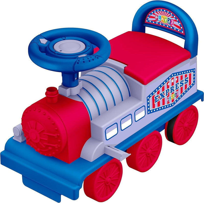 Load image into Gallery viewer, Play22 Electric Ride On Train Set with Tracks - Interactive Toy Train for Kids
