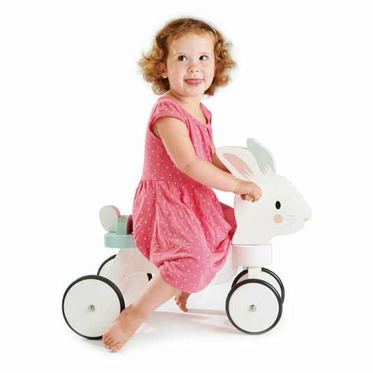 Playful Running Rabbit Ride On by Tender Leaf Toys