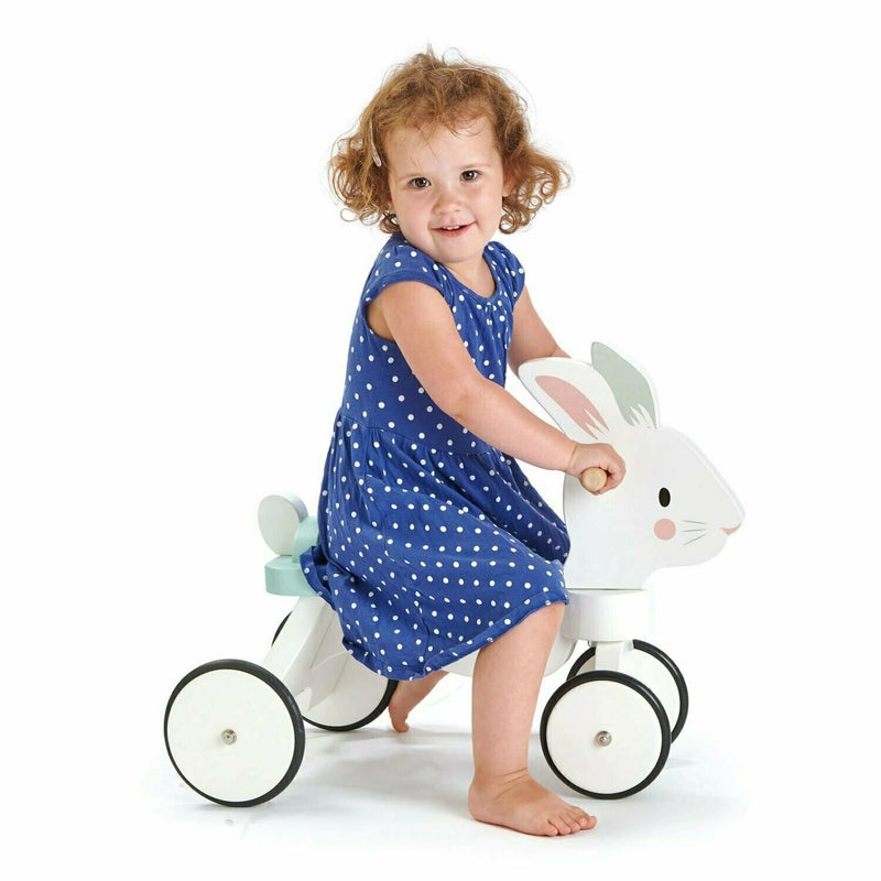 Load image into Gallery viewer, Playful Running Rabbit Ride On by Tender Leaf Toys
