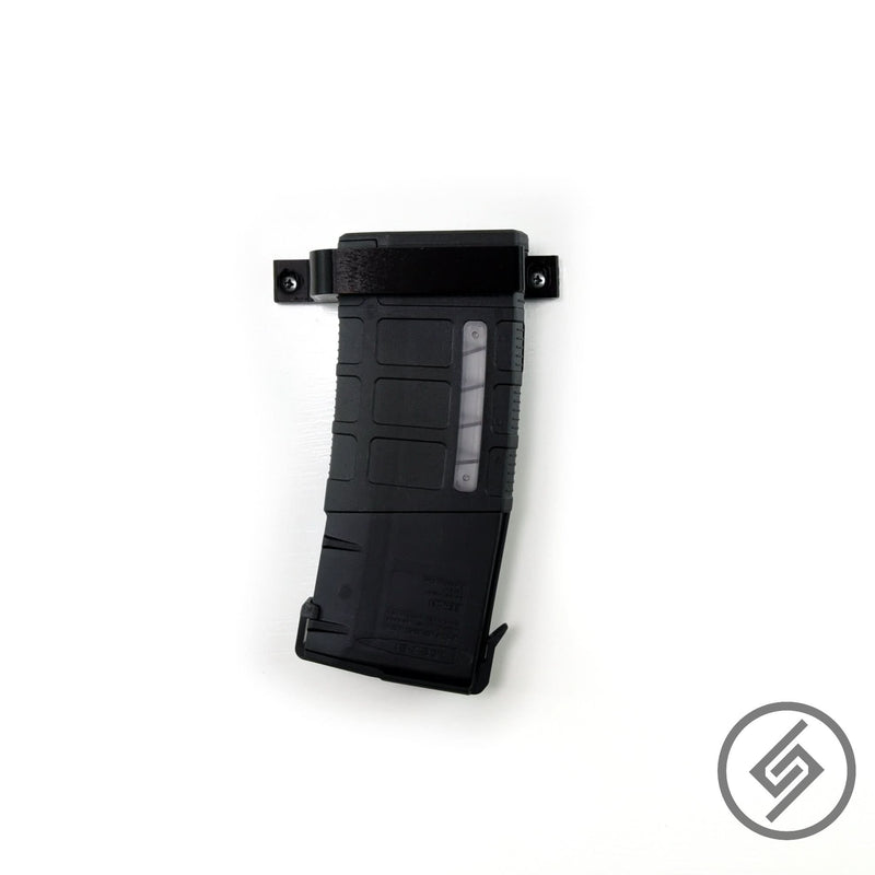 Load image into Gallery viewer, AR-10 PMAG Flat Wall Storage Rack Pair (1 Mag Capacity)
