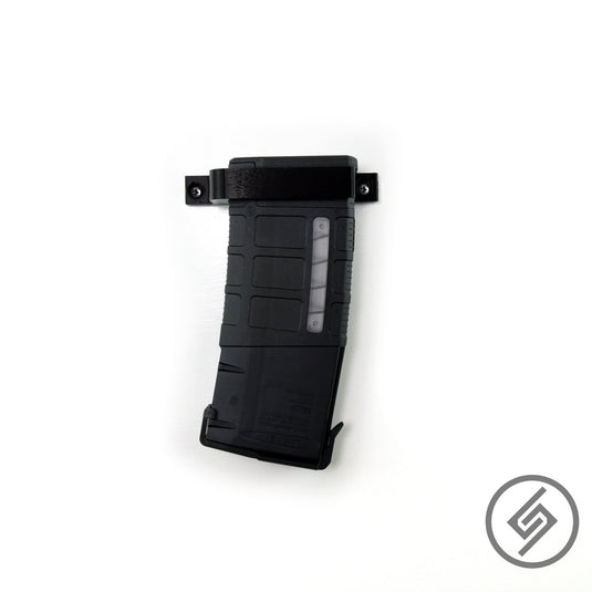 AR-10 PMAG Flat Wall Storage Rack Pair (1 Mag Capacity)