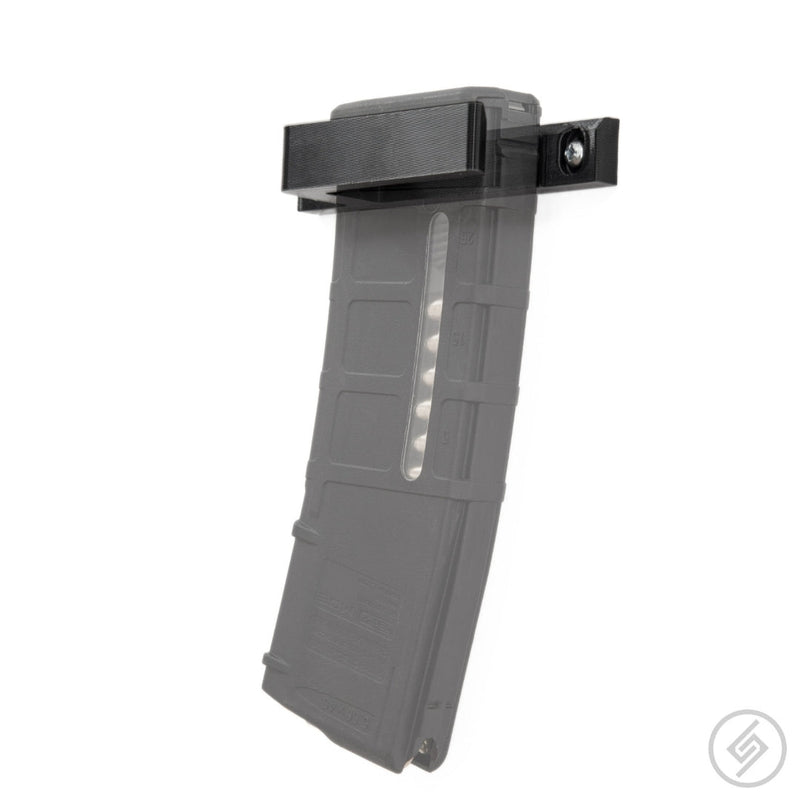 Load image into Gallery viewer, AR-15 PMAG Flat Wall Storage Rack Pair (1 Mag Capacity)
