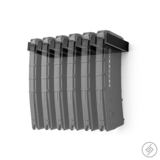 AR-15 PMAG Wall Storage Rack (6 Mag Capacity)