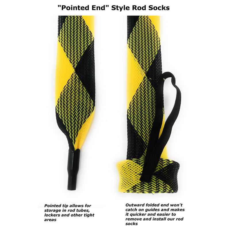Load image into Gallery viewer, Reaction Tackle Fishing Rod Cover / Rod Sleeve / Rod Sock (2-Pack)
