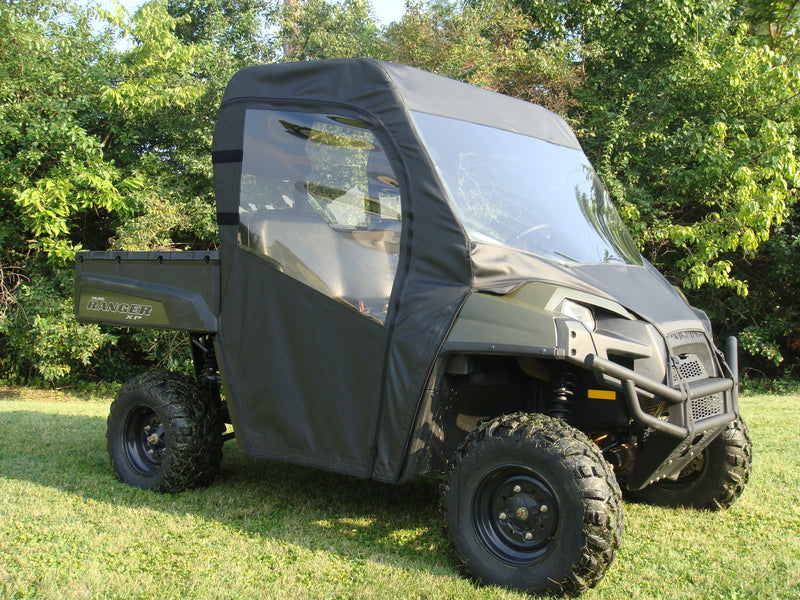 Load image into Gallery viewer, Polaris Full-Size Ranger 2-Seater 500/700/800 - Full Cab Enclosure with Vinyl Windshield
