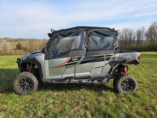 Polaris General Crew - Full Cab Enclosure for Hard Windshield
