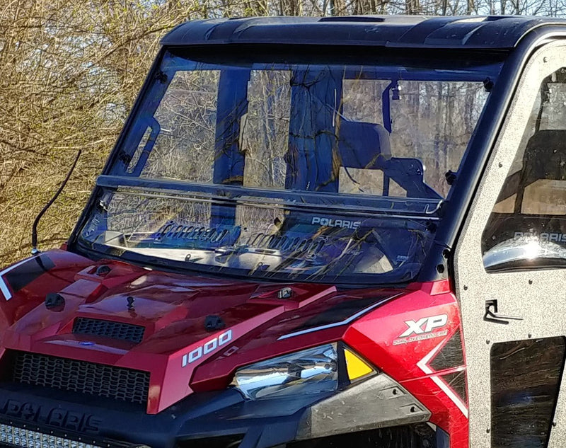 Load image into Gallery viewer, Polaris Ranger 900/1000 - 2 Pc Windshield with Vent, Clamp, and Hard Coat Options
