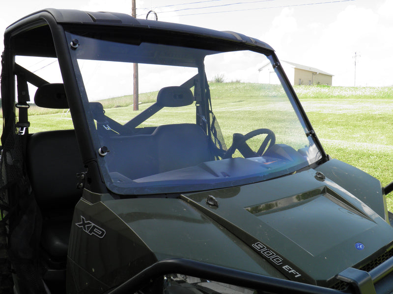 Load image into Gallery viewer, Polaris Ranger 900/1000 - 1 Pc Windshield with Vent, Clamp and Hard Coat Options
