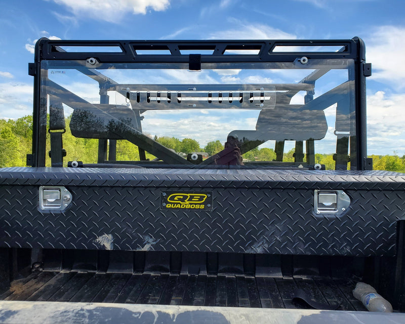 Load image into Gallery viewer, Polaris Ranger Crew 1000 - 1 Pc Lexan Back Panel w/Vent Option
