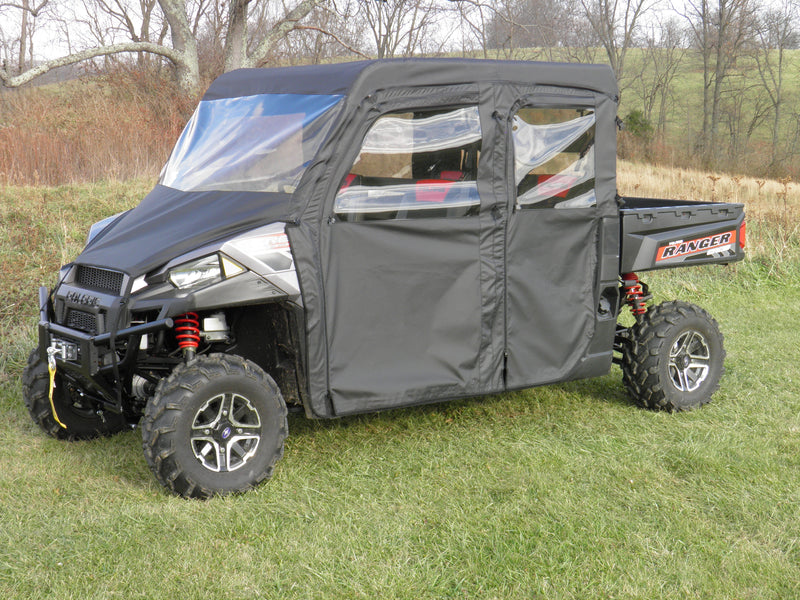 Load image into Gallery viewer, Polaris Ranger Crew 1000 - Full Cab Enclosure w/Vinyl Windshield
