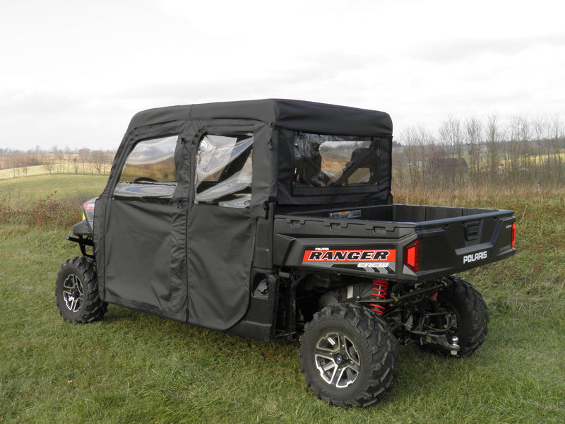 Load image into Gallery viewer, Polaris Ranger Crew 1000 - Full Cab Enclosure w/Vinyl Windshield

