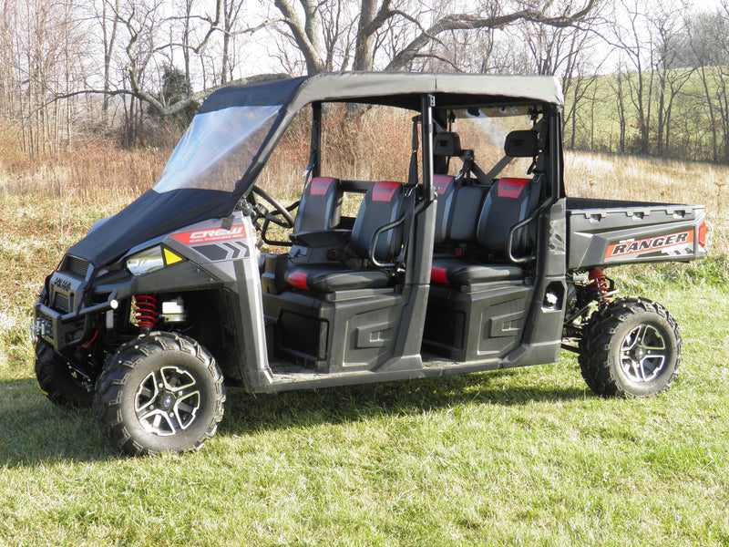 Load image into Gallery viewer, Polaris Ranger Crew 570 Mid Size - 4 Passenger - Vinyl Windshield/Top/Rear Combo
