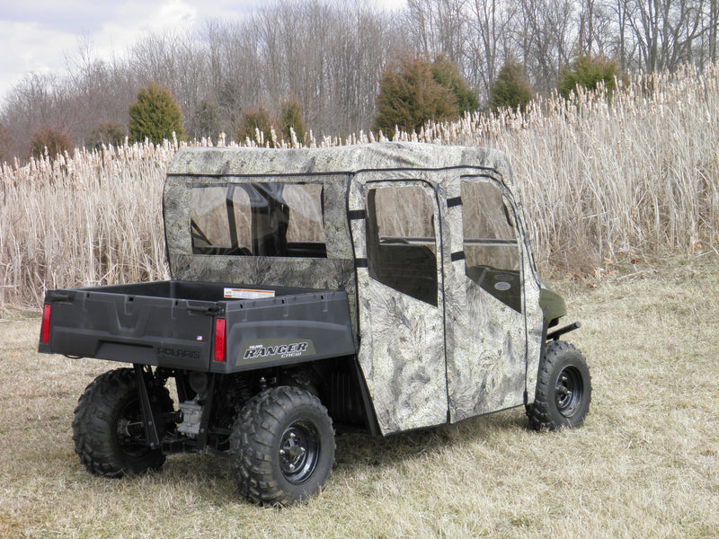 Load image into Gallery viewer, Polaris Ranger Crew 570 Mid Size - 4 Passenger - CAMO Full Cab Enclosure for Hard Windshield
