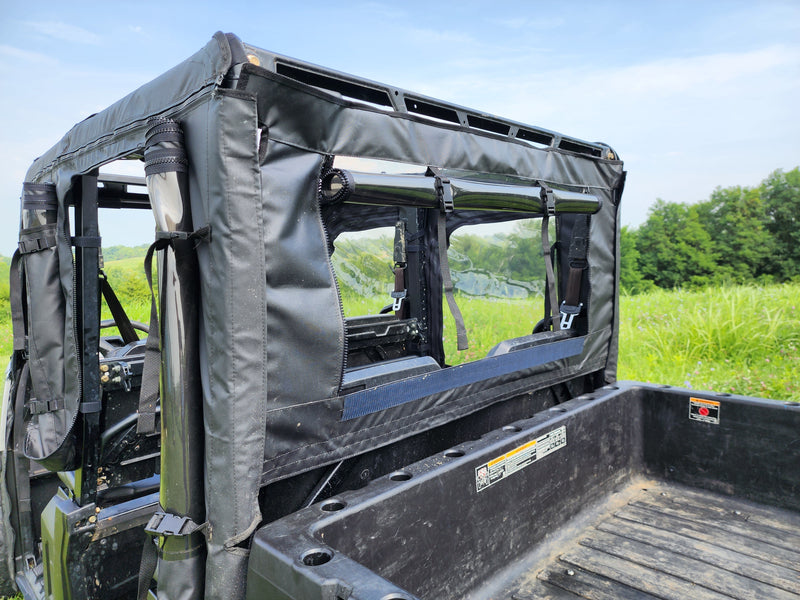 Load image into Gallery viewer, Polaris Ranger Crew 570 Mid Size - 4 Passenger - BLACK - Full Cab Enclosure for Hard Windshield
