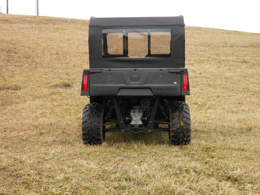 Polaris Ranger Crew 570 Mid Size - 4 Passenger - CAMO Full Cab Enclosure with Vinyl Windshield