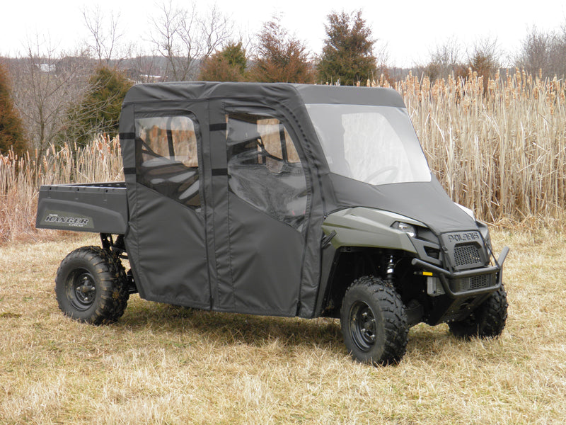 Load image into Gallery viewer, Polaris Ranger Crew 570 Mid Size - 4 Passenger - CAMO Full Cab Enclosure with Vinyl Windshield
