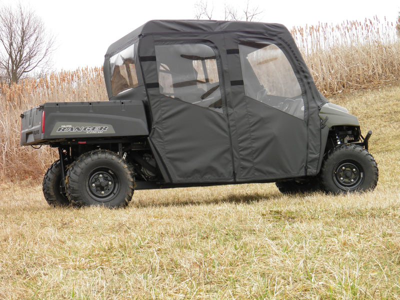 Load image into Gallery viewer, Polaris Ranger Crew 570 Mid Size - 4 Passenger - CAMO Full Cab Enclosure with Vinyl Windshield
