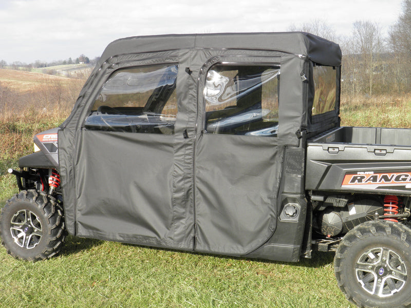 Load image into Gallery viewer, Polaris Ranger Crew 900 - Full Cab Enclosure with Vinyl Windshield
