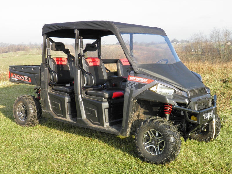 Load image into Gallery viewer, Polaris Ranger Crew 900 - Vinyl Windshield/Top Combo
