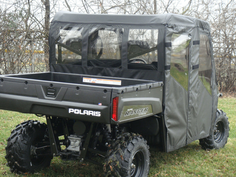 Load image into Gallery viewer, Polaris Ranger Full-Size Crew 570 - 6 Passenger - Full Cab Enclosure with Vinyl Windshield
