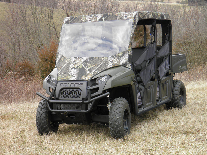 Load image into Gallery viewer, Polaris Ranger Full-Size Crew 570 - 6 Passenger - Vinyl Windshield/Top/Rear Combo
