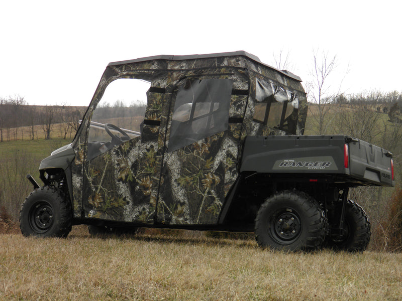 Load image into Gallery viewer, Polaris Ranger Mid-Size Crew - Full Cab Enclosure for Hard Windshield
