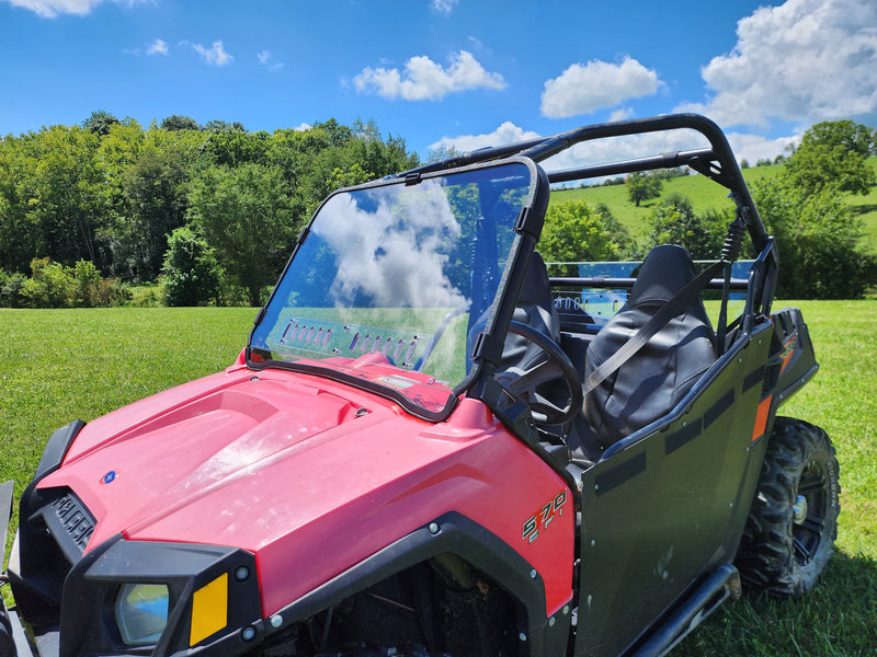 Load image into Gallery viewer, Polaris RZR 570/800/900 - 1 Pc Windshield with Clamp and Vent Options
