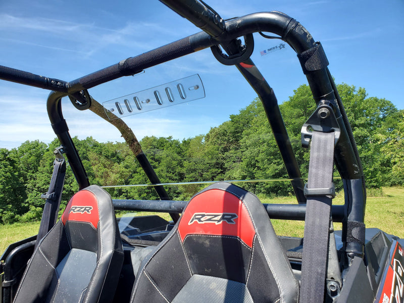 Load image into Gallery viewer, Polaris RZR XP 4 1000/XP 4 Turbo - 1 Pc Lexan Back Panel w/Clamp and Vent Options
