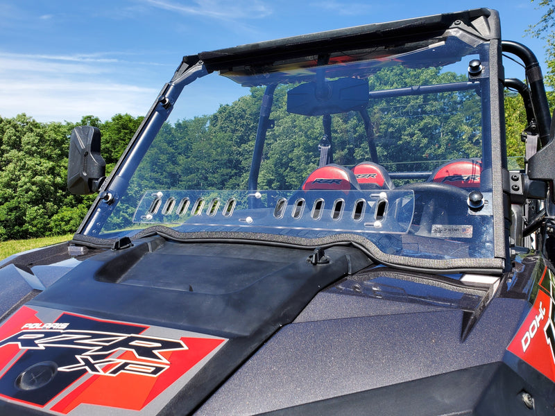 Load image into Gallery viewer, Polaris RZR XP 4 1000/XP 4 Turbo - 1 Pc Scratch-Resistant Windshield w/Vent and Clamp Options
