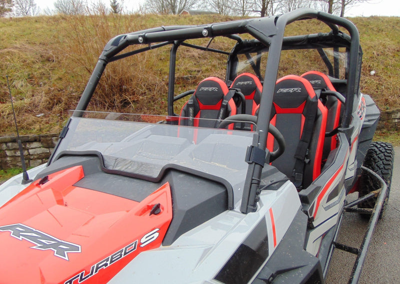 Load image into Gallery viewer, Polaris RZR XP Turbo S - Scratch-Resistant Half Windshield
