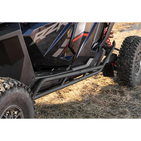 2025+ Polariz RZR Pro S4 Heavy Duty Nerf Bars - Black