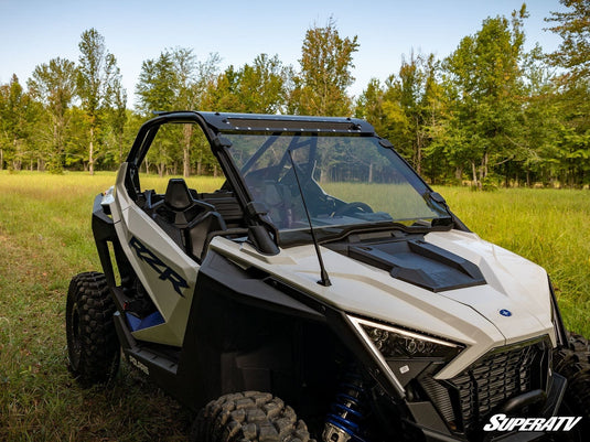 SuperATV Scratch Resistant Full Windshield for RZR Pro XP