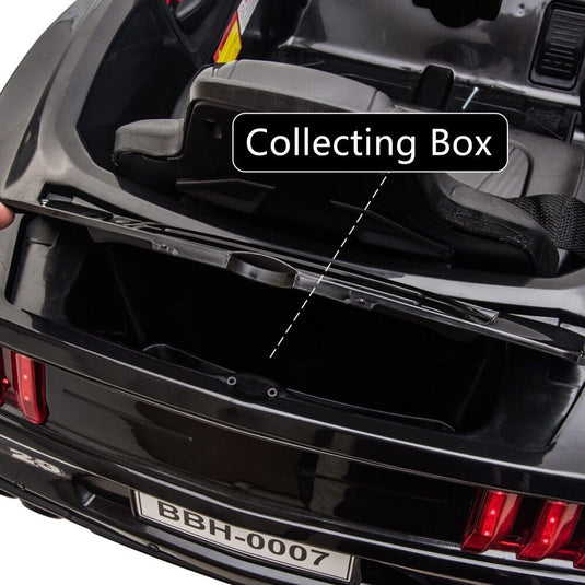 Police Sports Car 12V Ride-On with Remote Control, Lights, and Siren for Kids