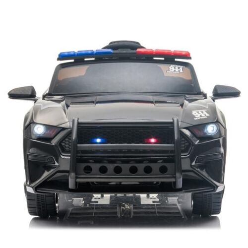 Load image into Gallery viewer, Police Sports Car for Kids with Remote Control, LED Lights, and Siren - 12V Ride On Toy
