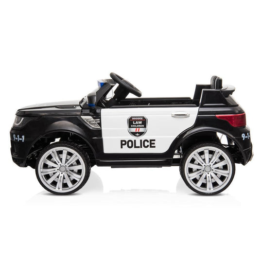 Police SUV 12V Electric Ride-On Car for Kids with Adjustable Speed and Remote Control