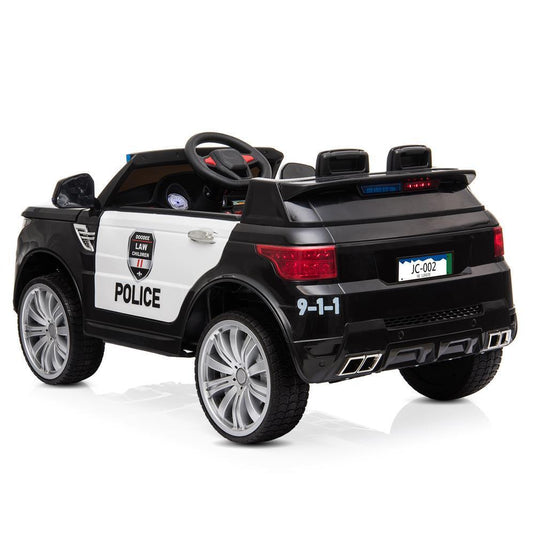 Police SUV 12V Electric Ride-On Car for Kids with Adjustable Speed and Remote Control