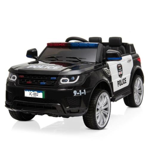 Load image into Gallery viewer, Police SUV 12V Electric Ride-On Car with Remote Control, LED Lights, and Music for Kids
