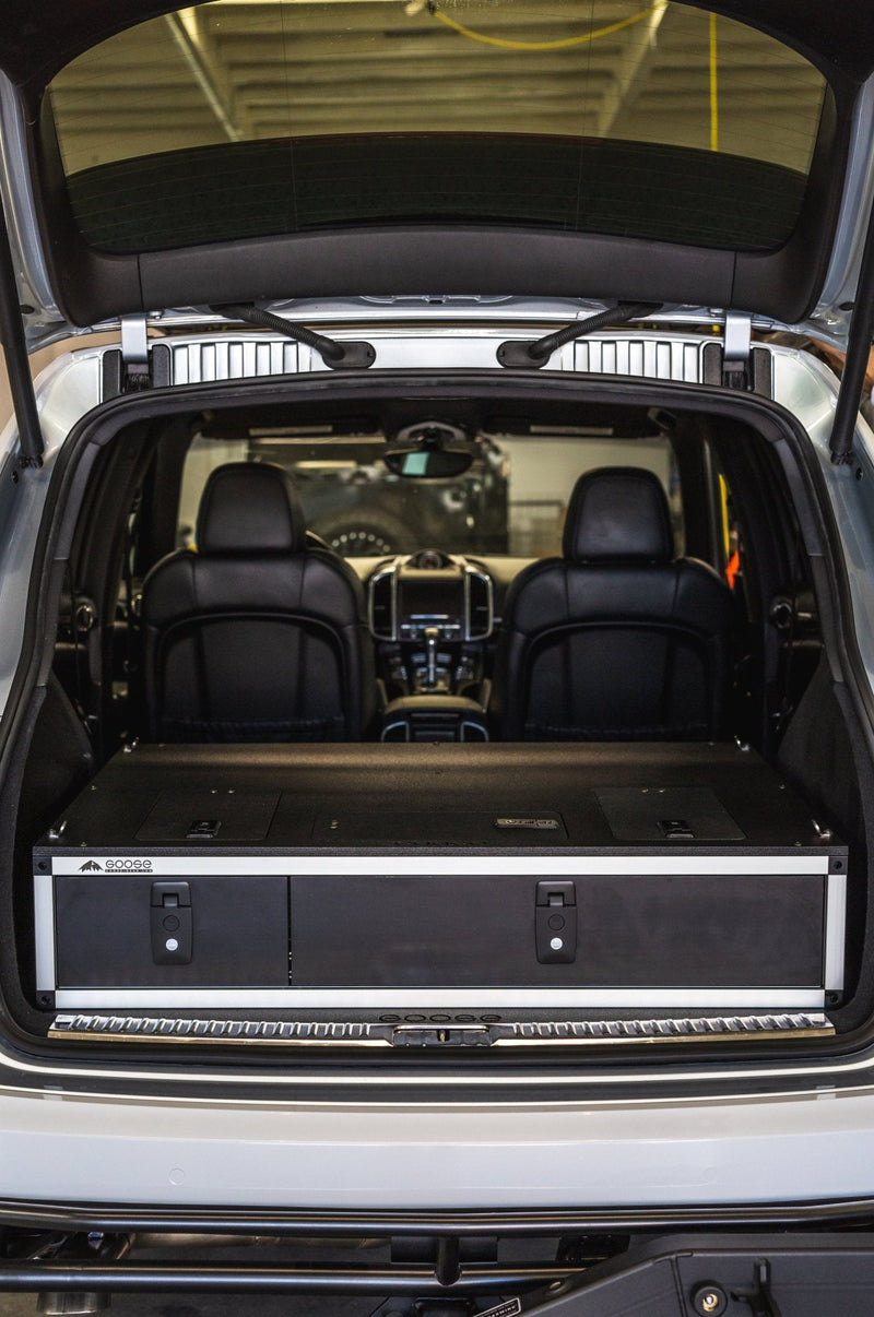 Load image into Gallery viewer, Porsche Cayenne &amp; Volkswagen Touareg 2011-2017 2nd Gen. - Side X Side Drawer Module with Fitted Top Plate
